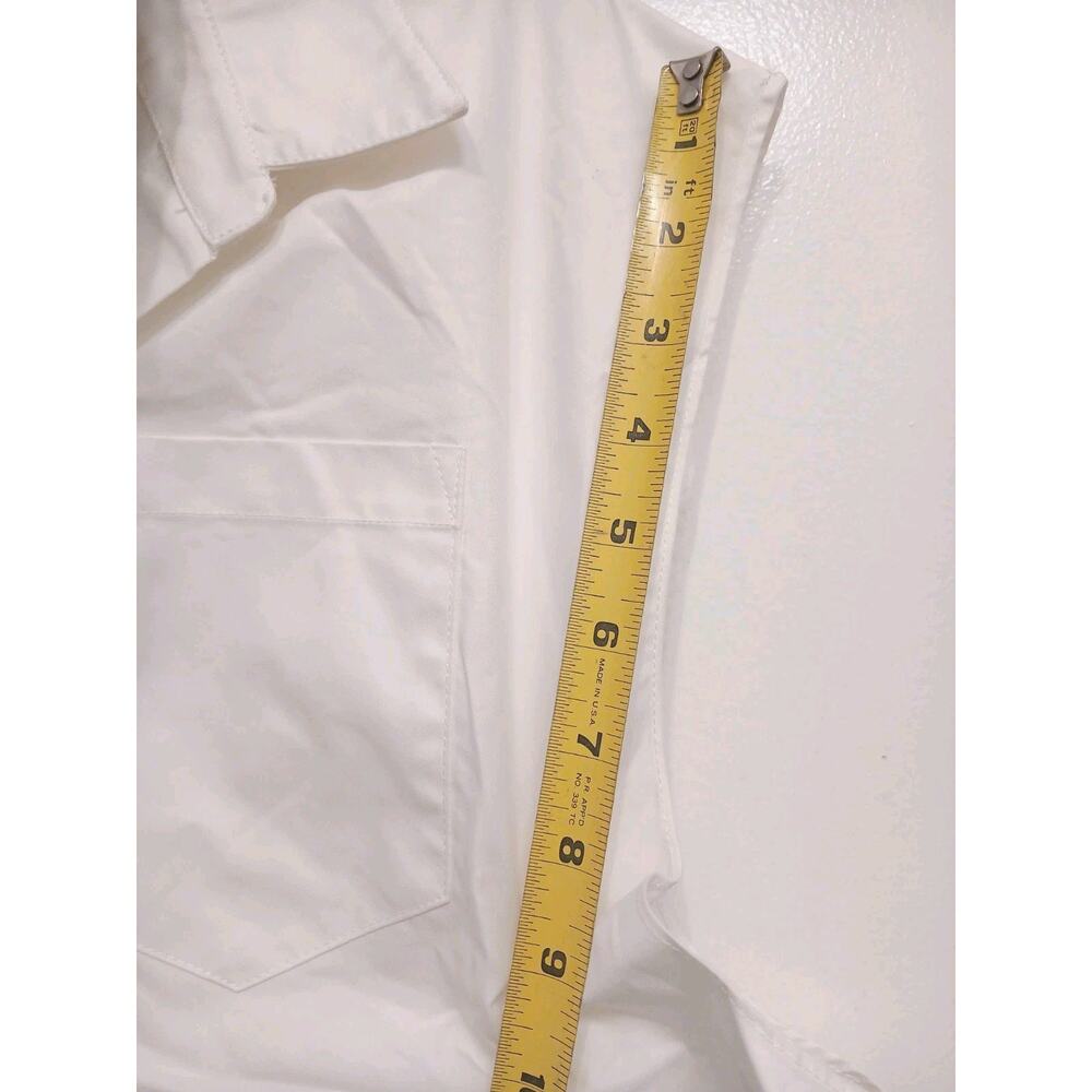White Ruched Mini Dress - Picture 9 of 12